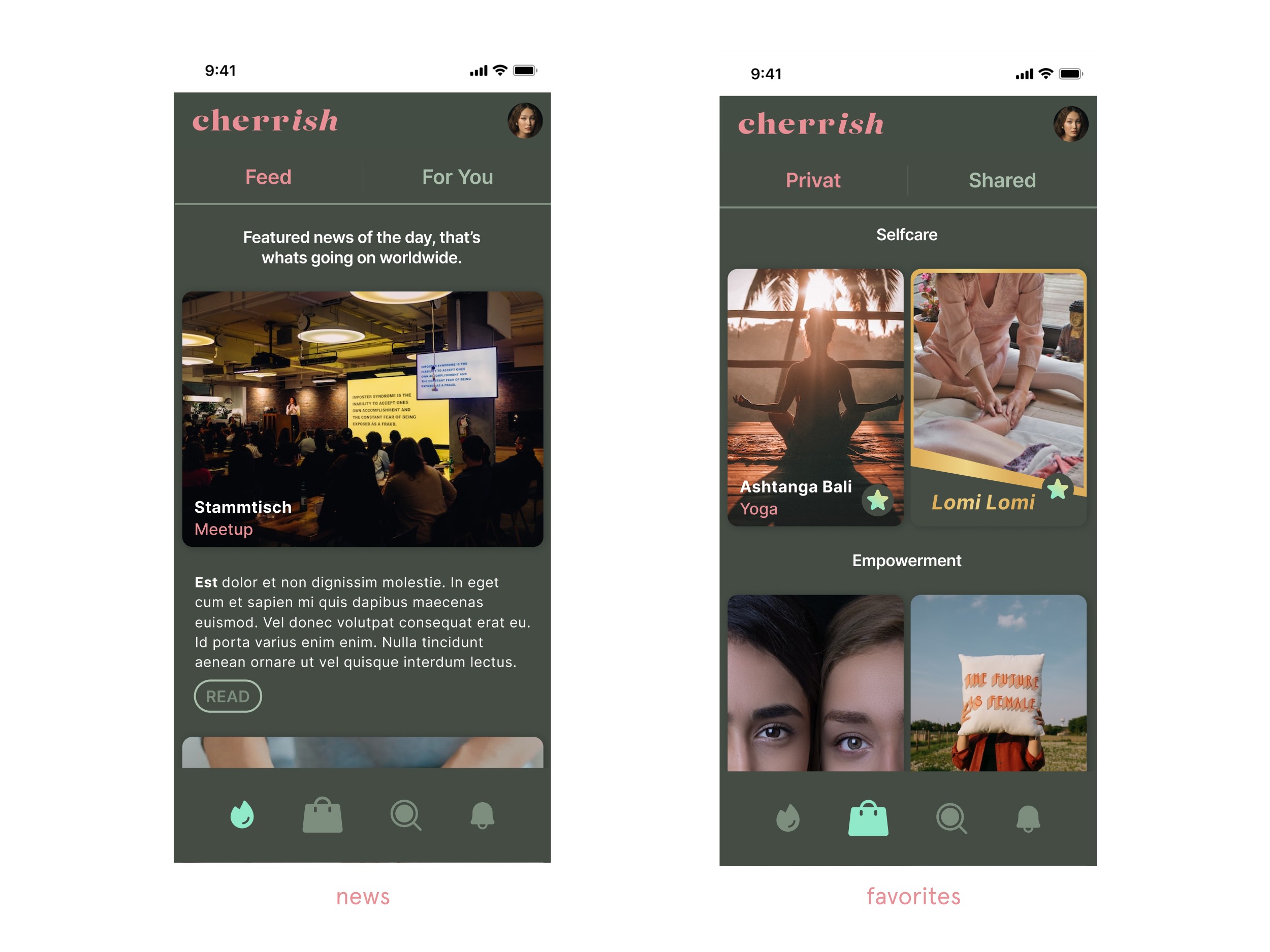 App Screenshots