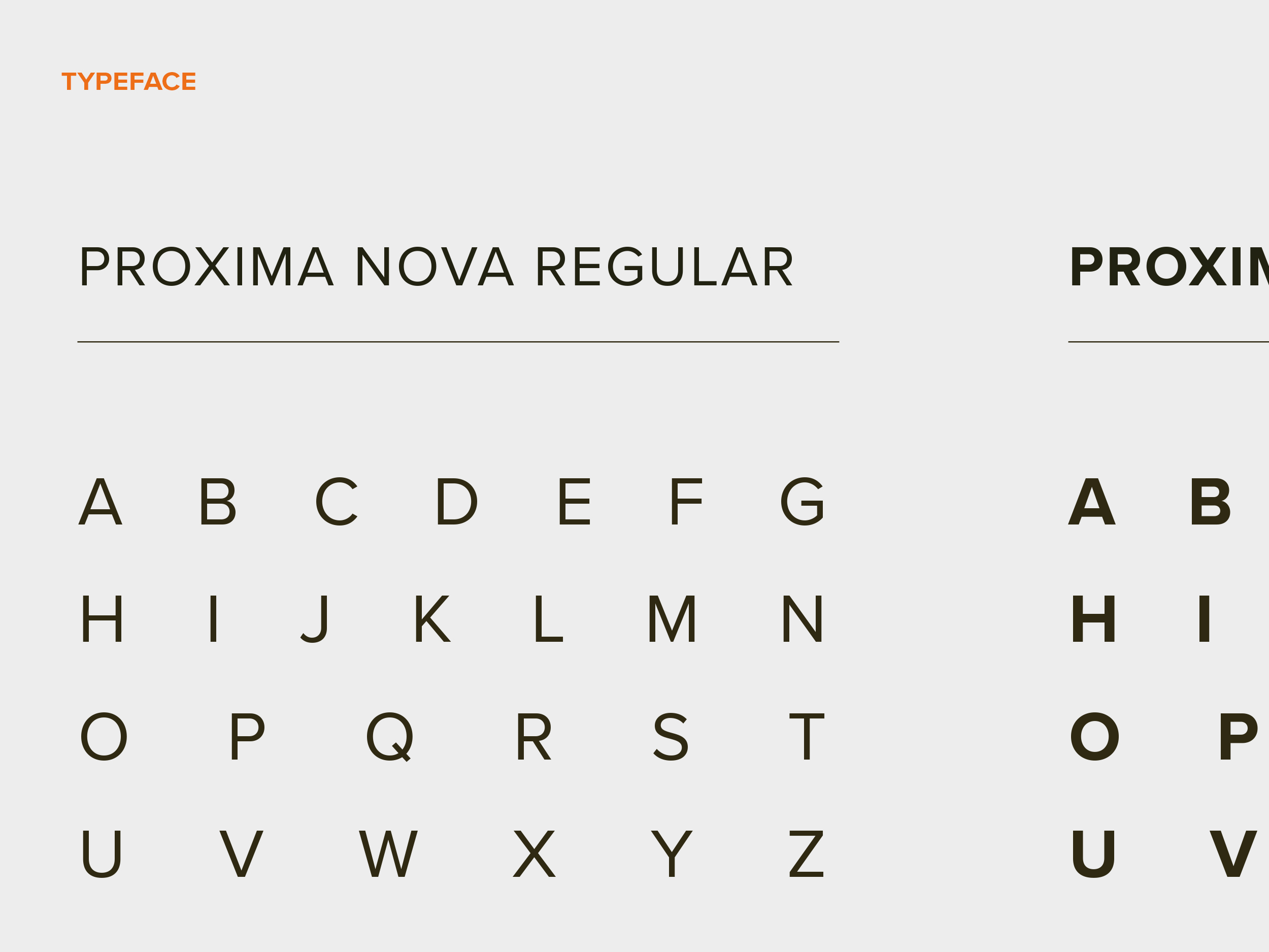 Typefaces