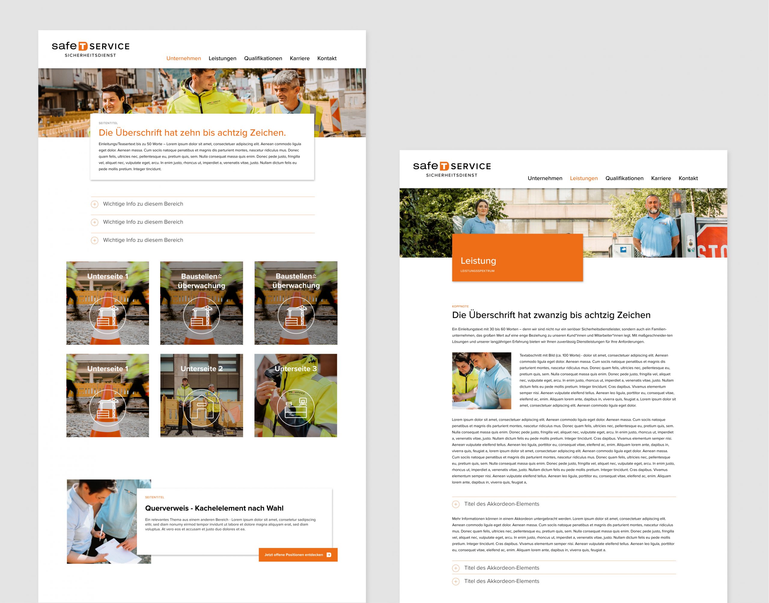 Screenshot Website
