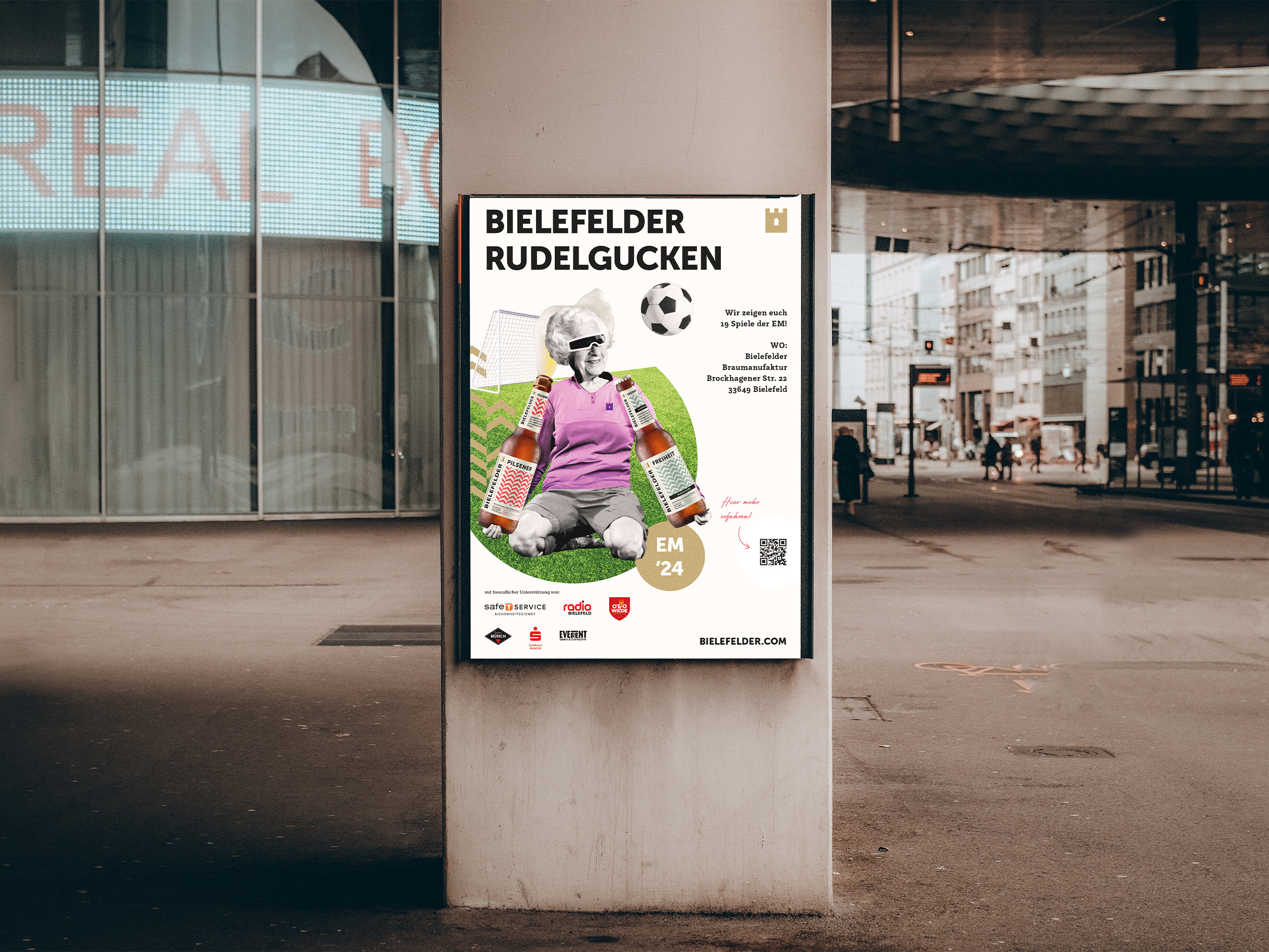Mockup Poster Stadt