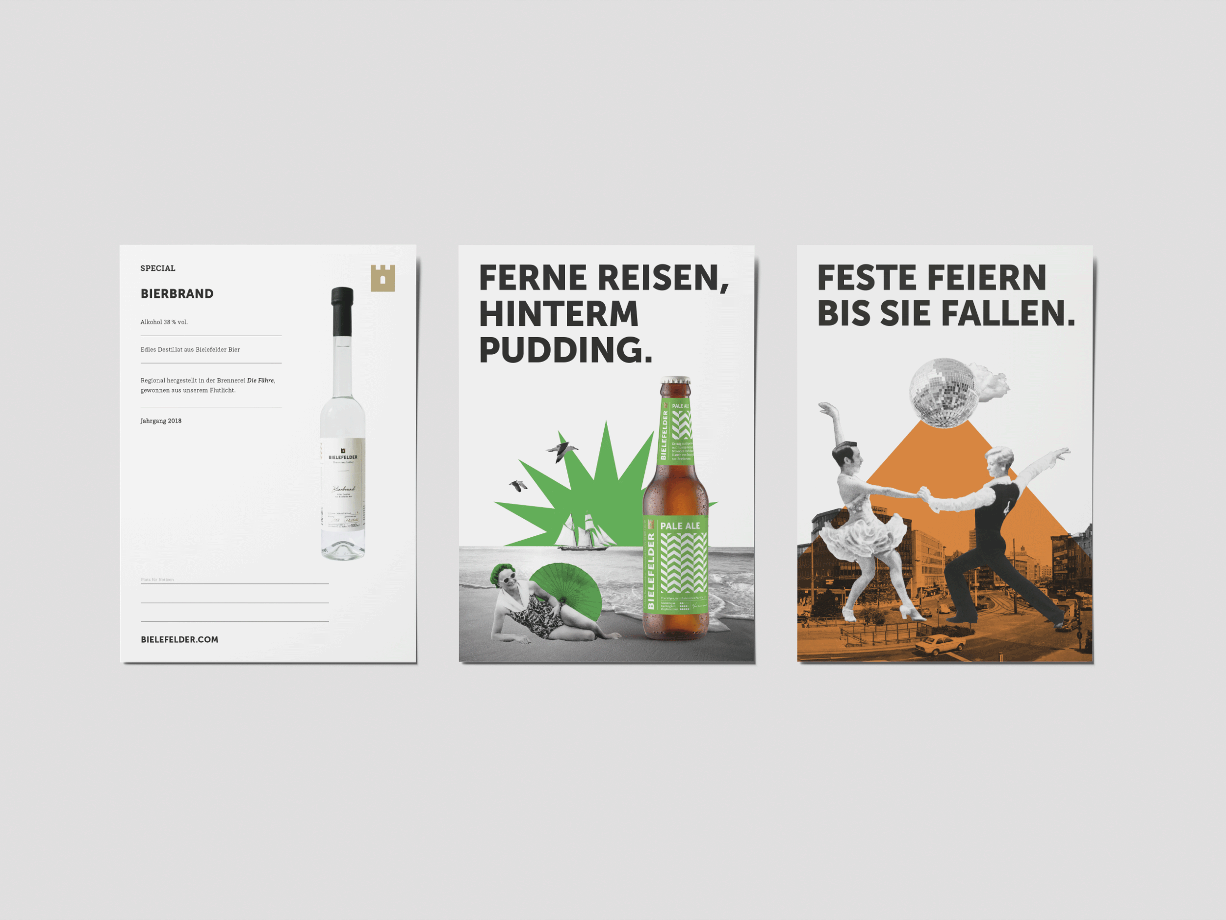 Drei Flyer