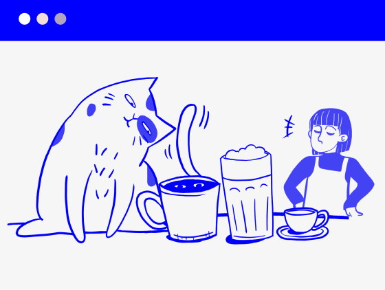 Illustration Katze